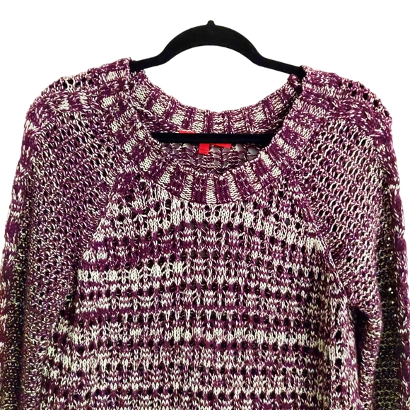 Narcisco Rodriguez For Design Nation Crochet Knit Sweater - Picture 5 of 9